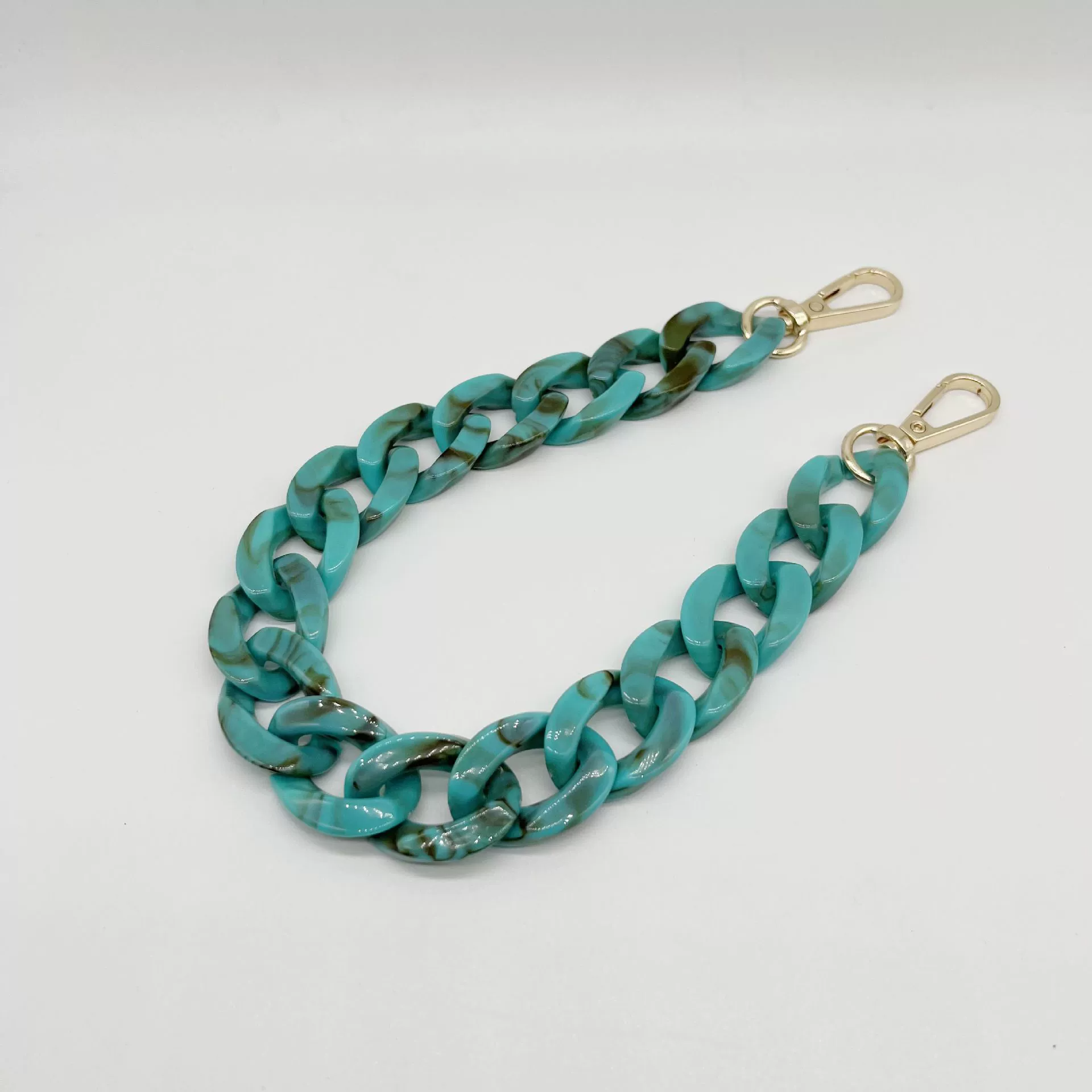 Amber Chain Bag Charm