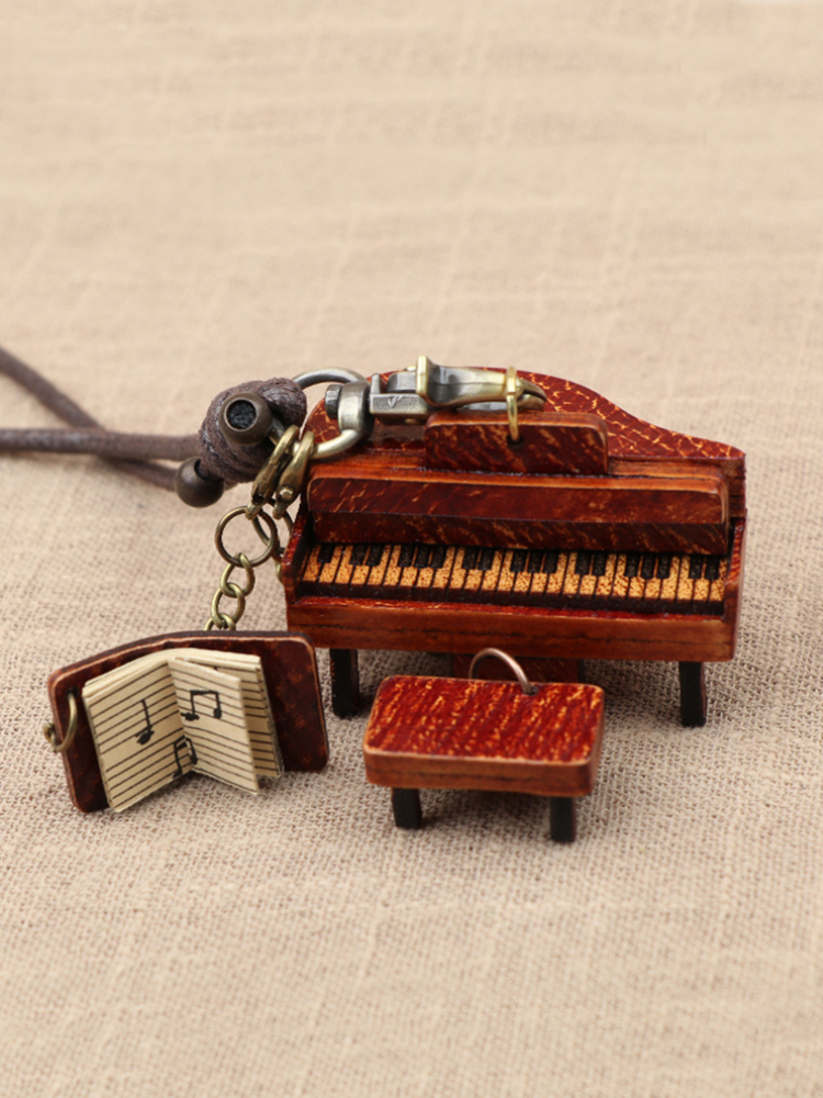 Handmade Grand Piano Bag Charm