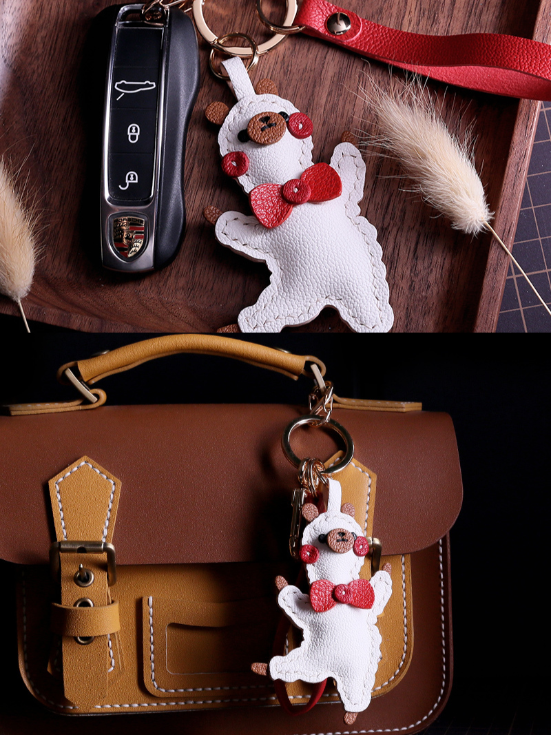 Handmade Alpaca Bag Charm