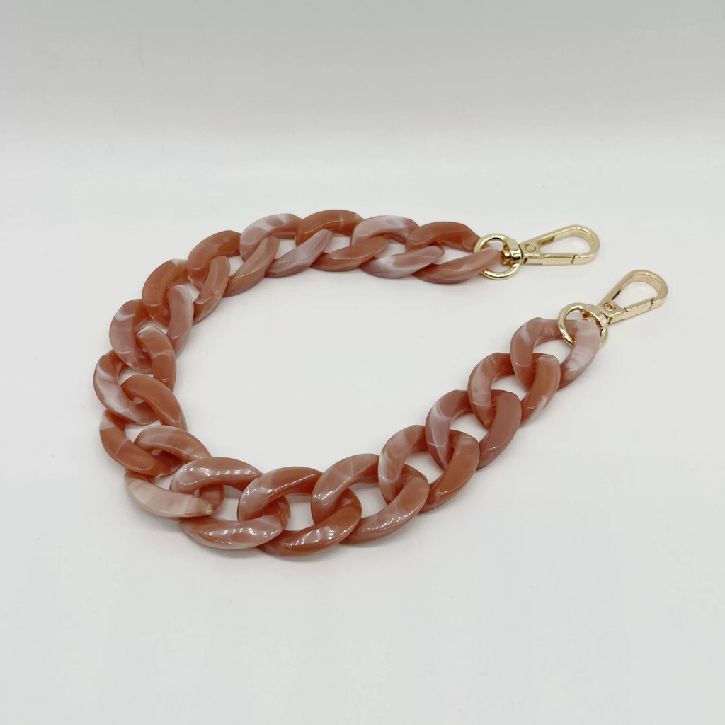 Amber Chain Bag Charm
