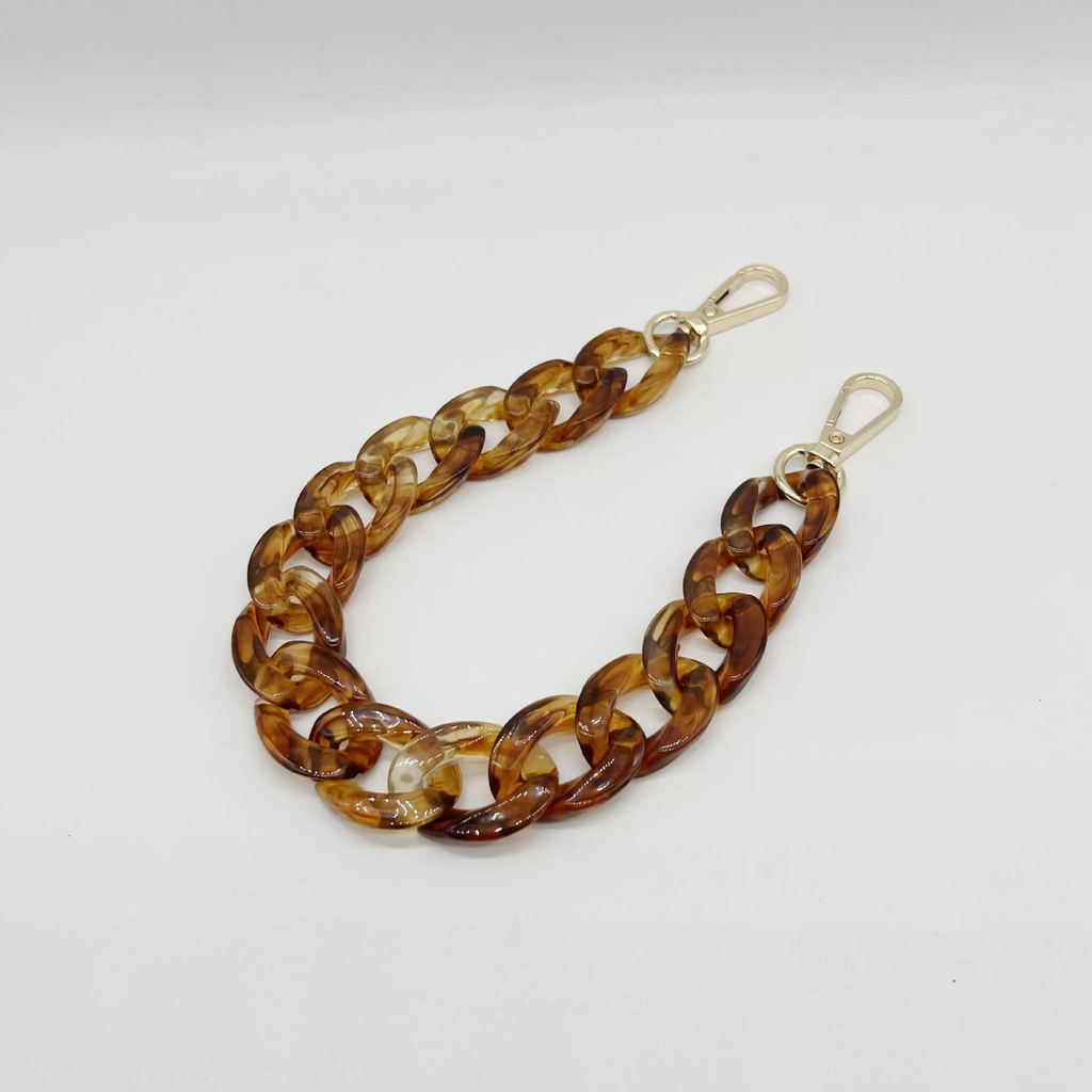 Amber Chain Bag Charm