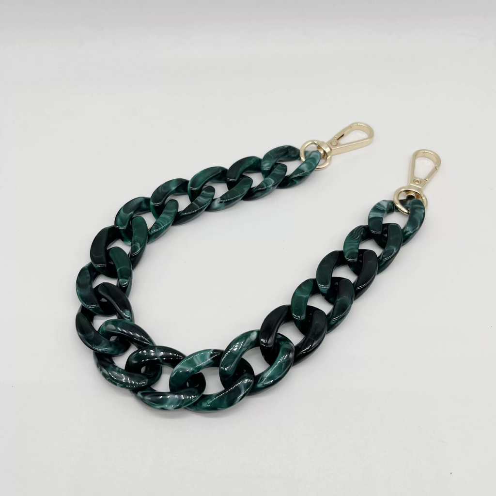 Amber Chain Bag Charm