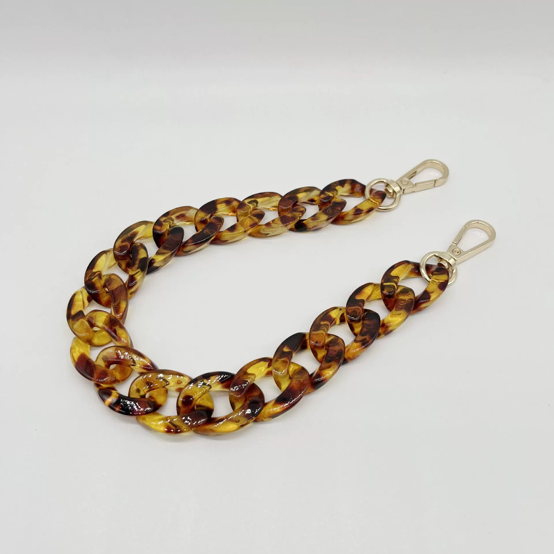 Amber Chain Bag Charm
