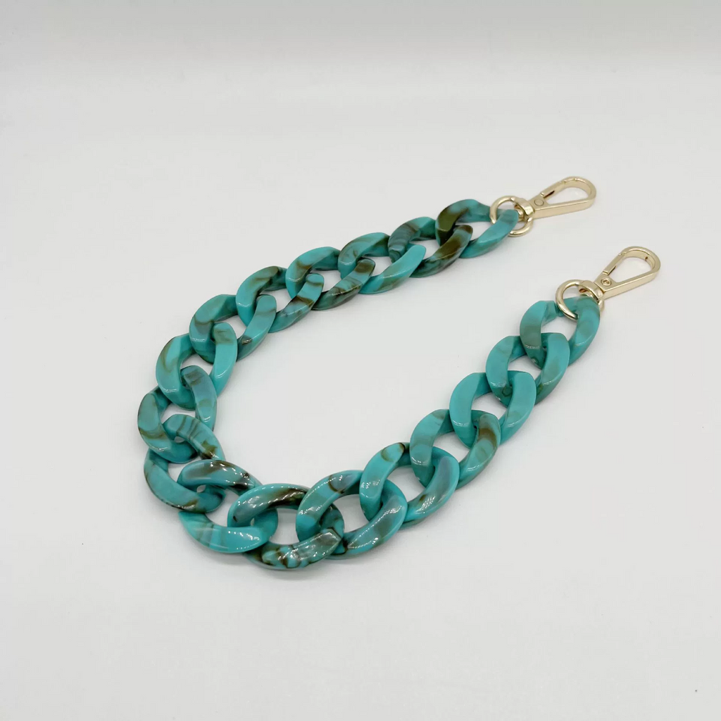 Amber Chain Bag Charm