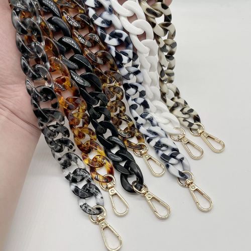Amber Chain Bag Charm