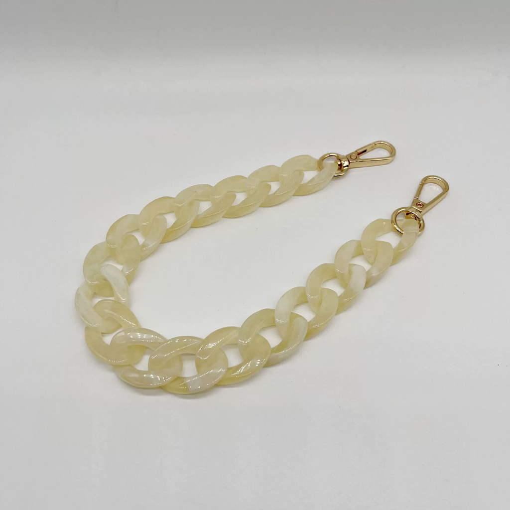 Amber Chain Bag Charm