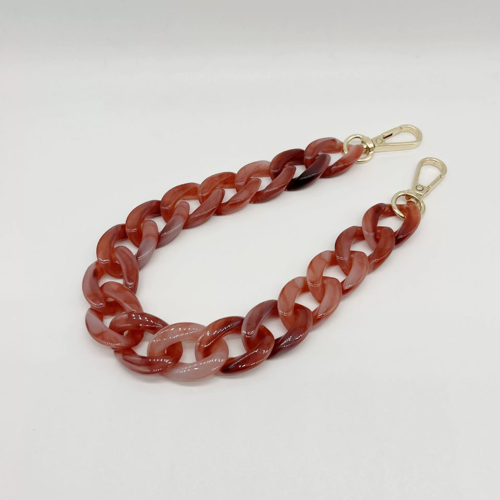 Amber Chain Bag Charm