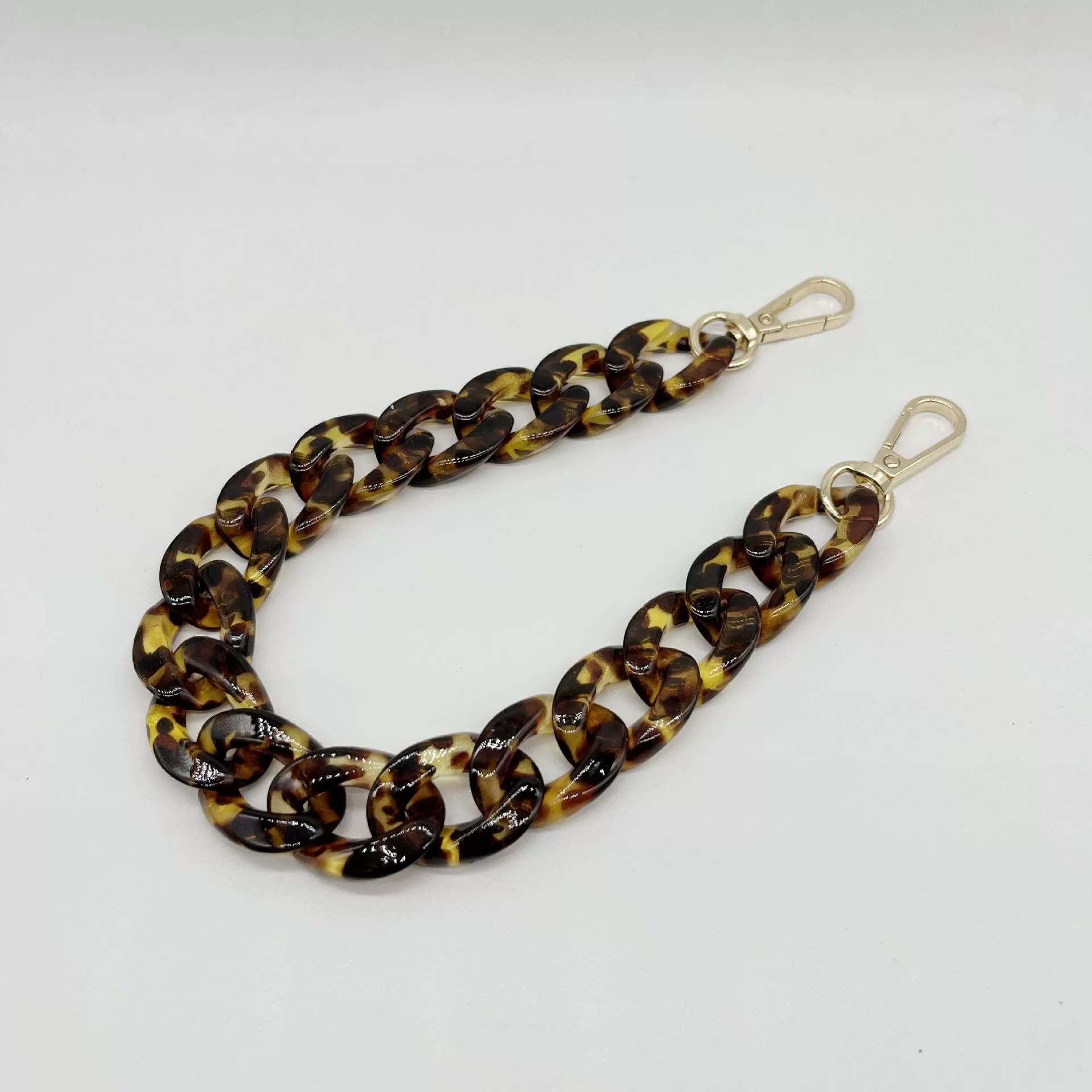 Amber Chain Bag Charm