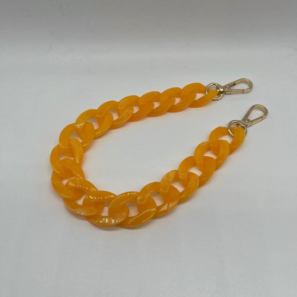 Amber Chain Bag Charm