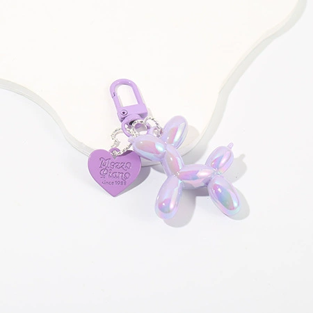 Balloon Dog Bag Charm