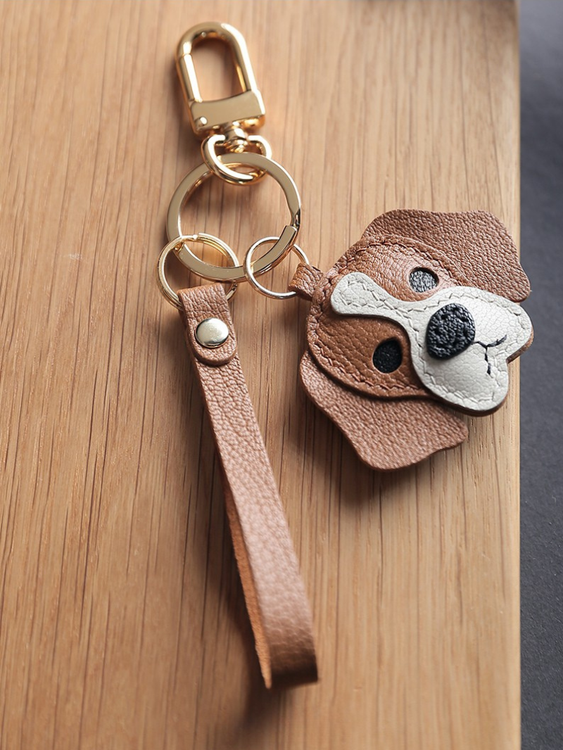 Handmade Beagle Dog Bag Charm