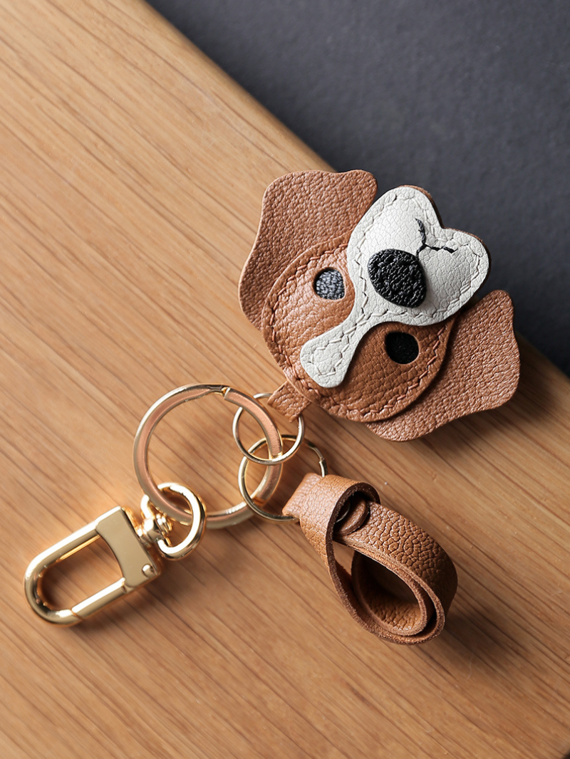 Handmade Beagle Dog Bag Charm