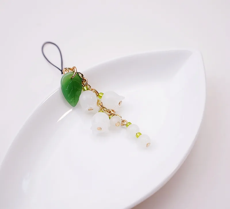 Bellflower Bag Charm