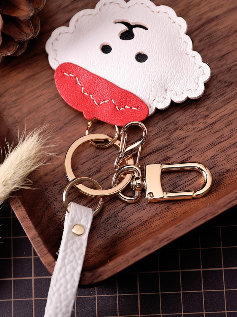 Handmade Bichon Bag Charm