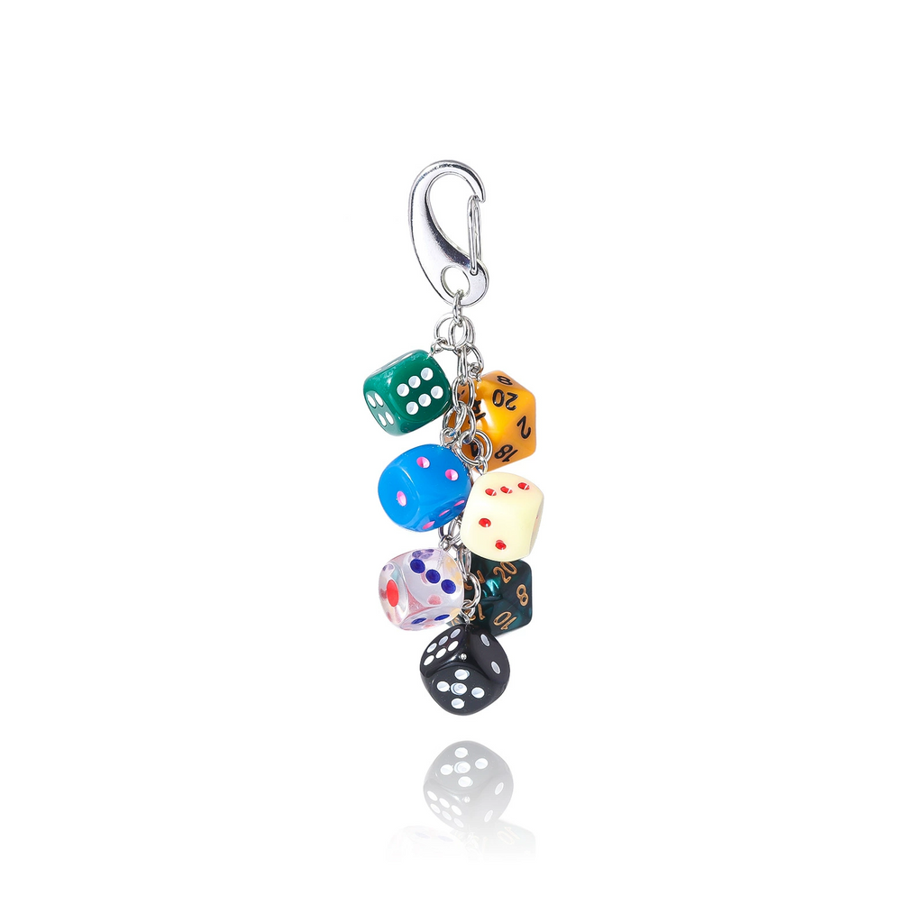 Billiard Dice Bag Charm