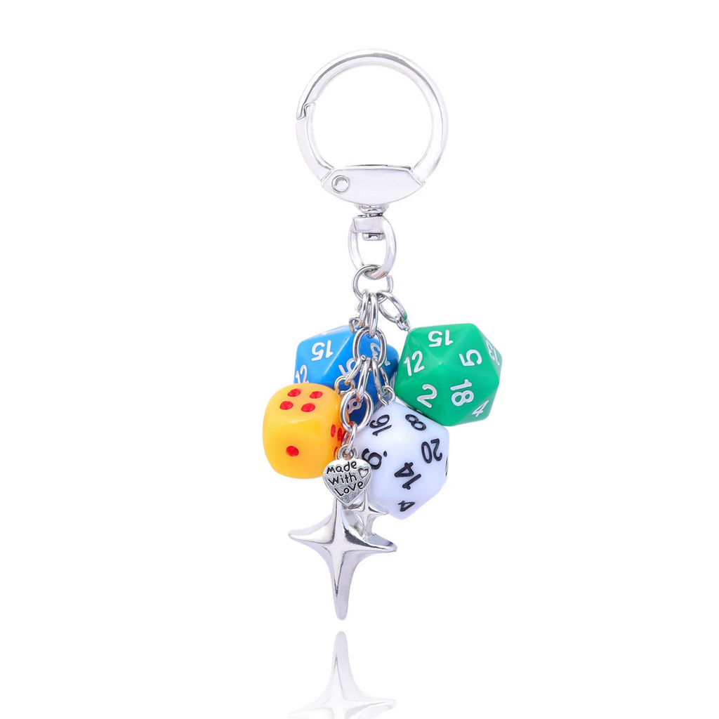 Billiard Dice Bag Charm