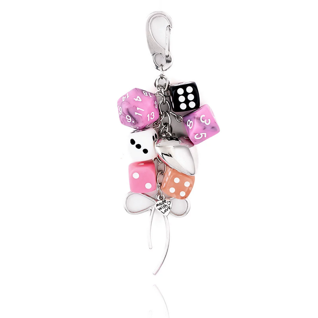 Billiard Dice Bag Charm
