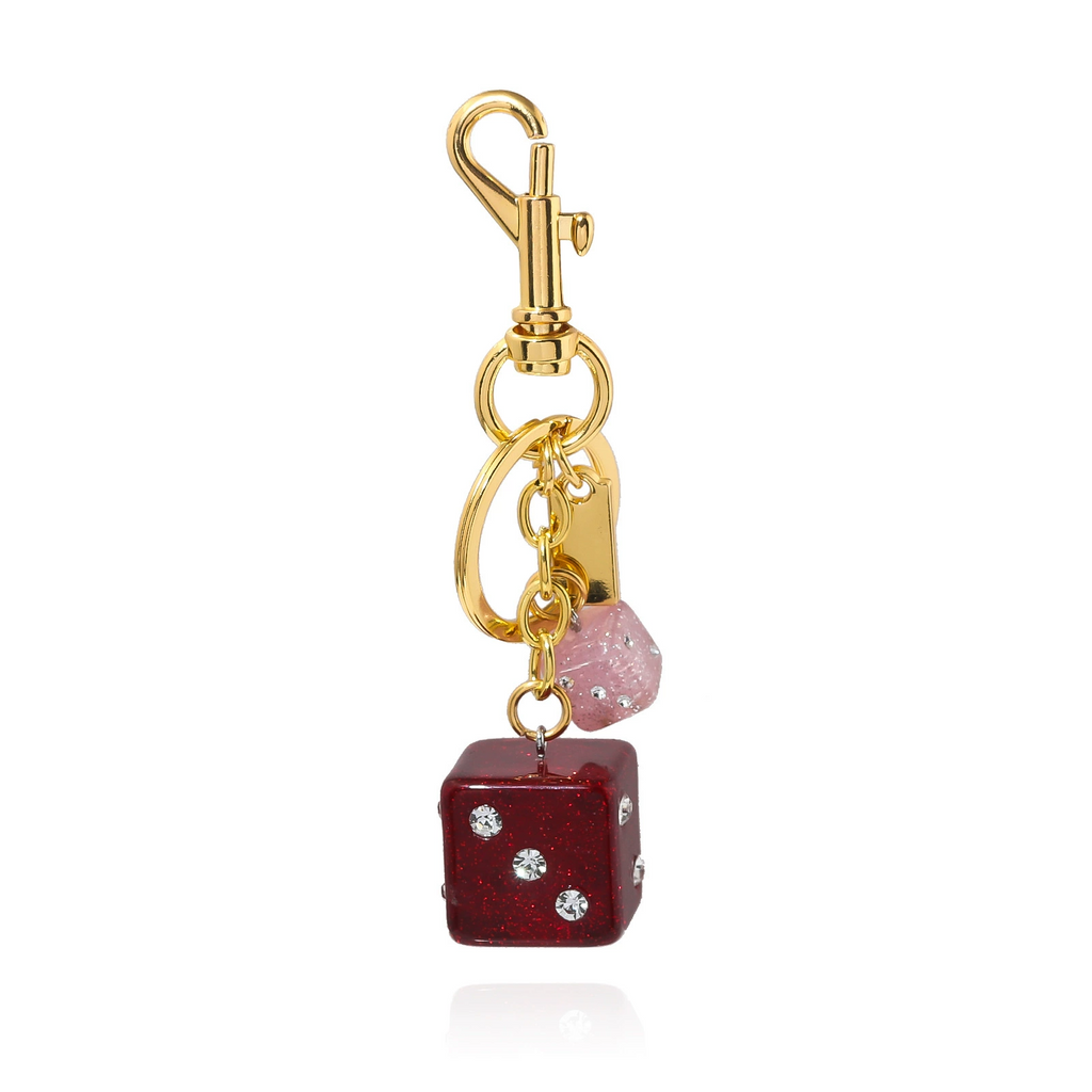 Billiard Dice Bag Charm