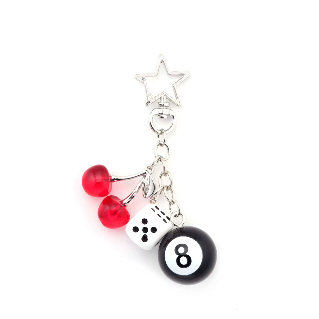 Billiard Dice Bag Charm