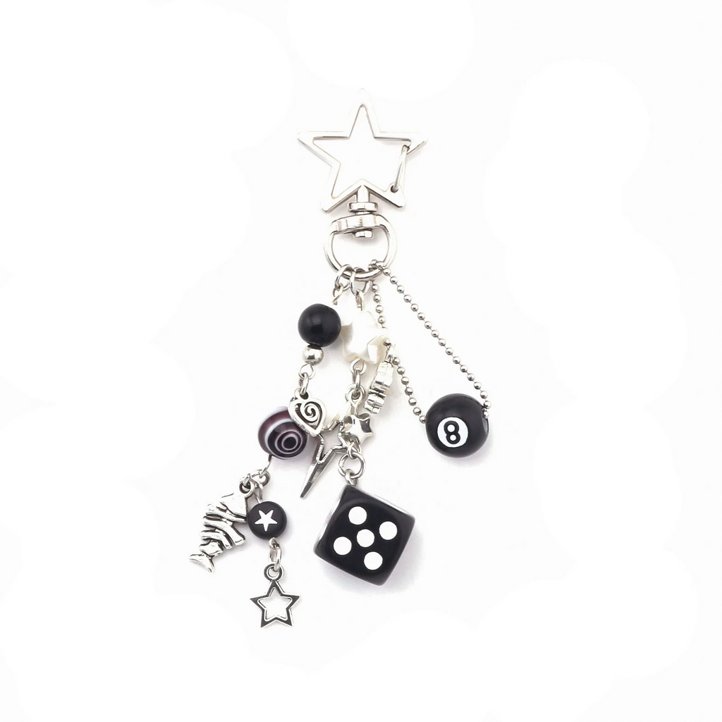 Billiard Dice Bag Charm
