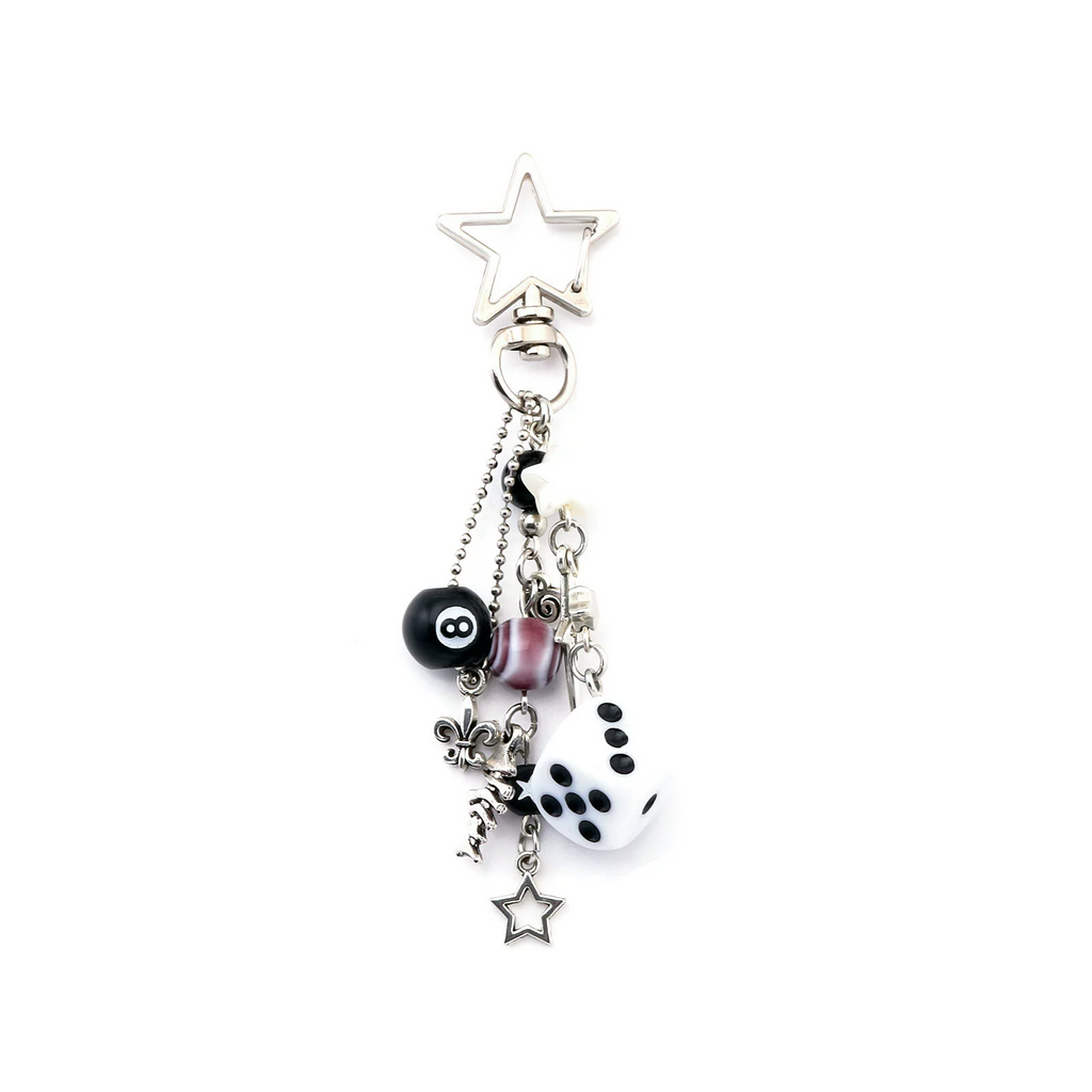 Billiard Dice Bag Charm