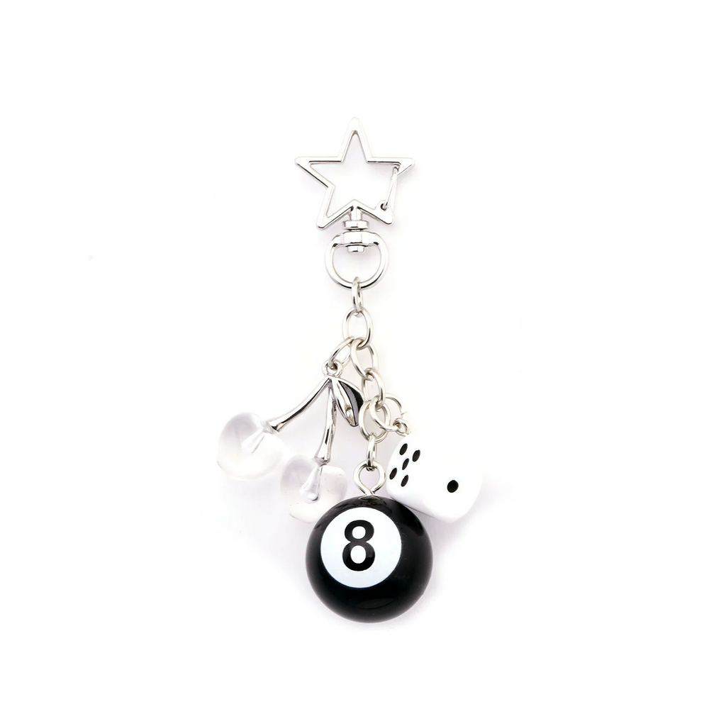 Billiard Dice Bag Charm