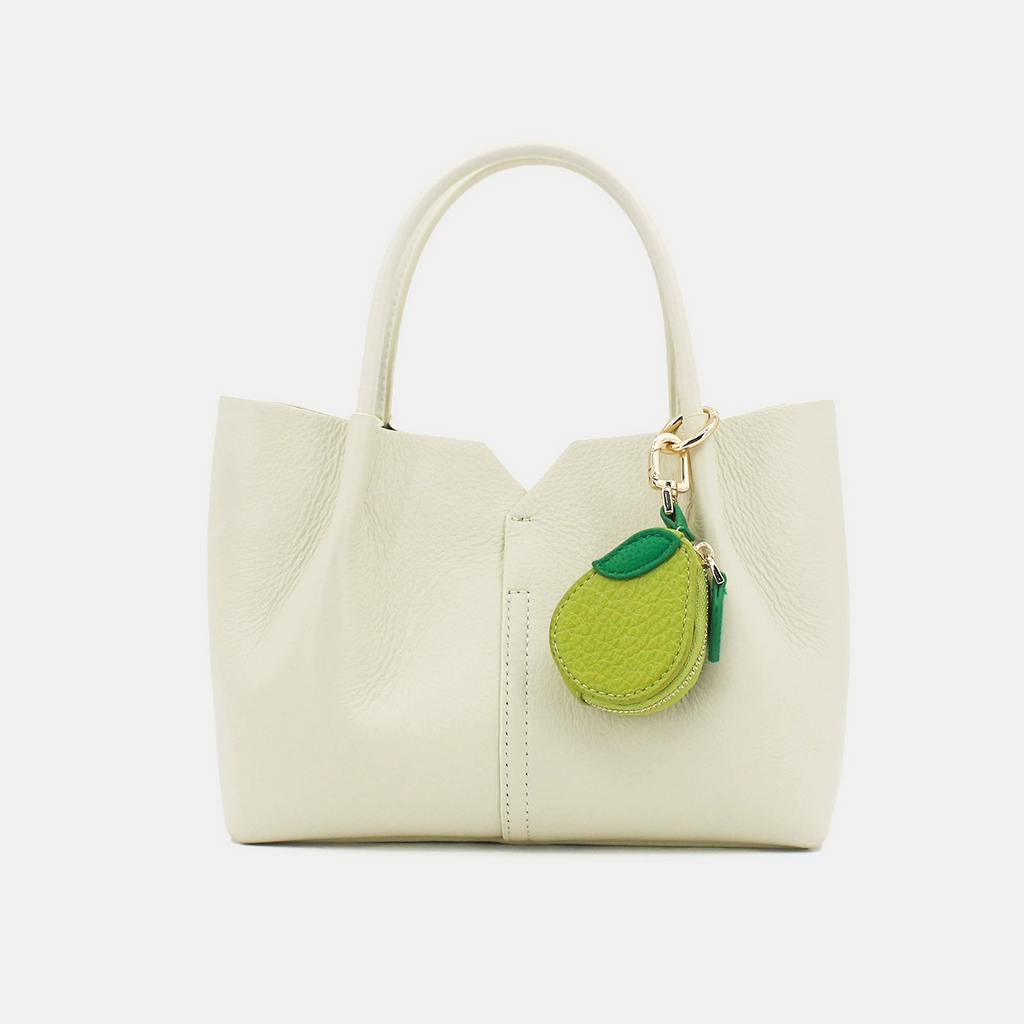 Leather Fruits Bag Charm