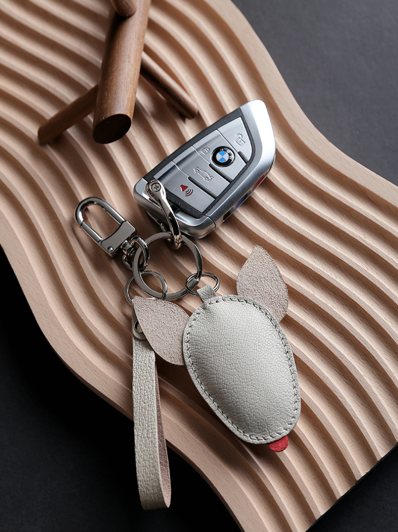 Handmade Bull Terrier Bag Charm