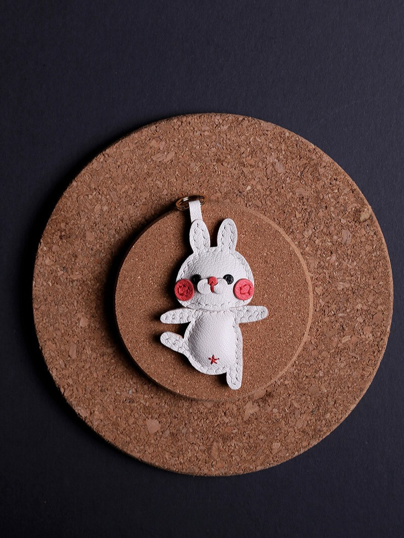 Handmade Bunny Bag Charm