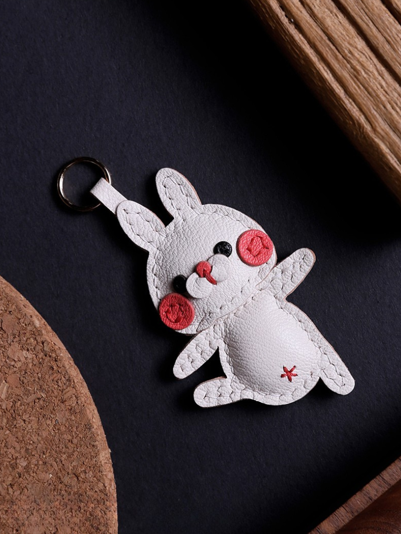 Handmade Bunny Bag Charm