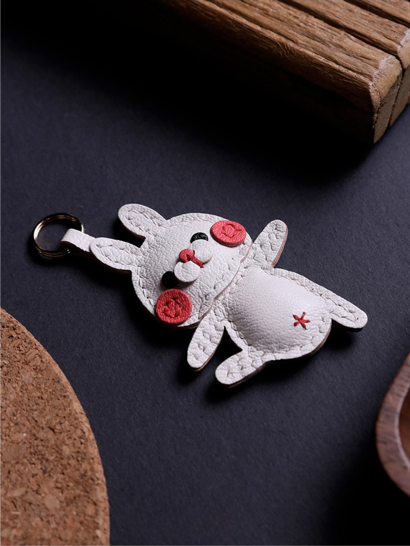 Handmade Bunny Bag Charm