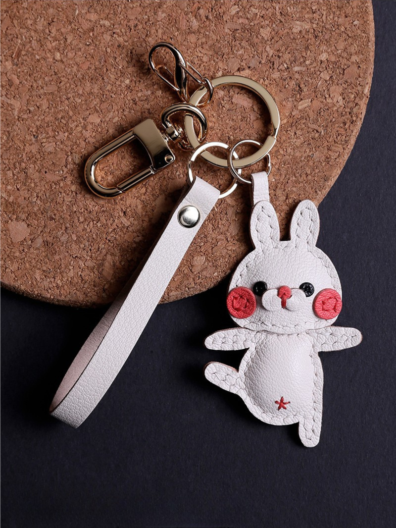 Handmade Bunny Bag Charm