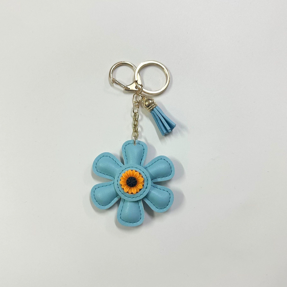 Cheerful Sunflower Bag Charms