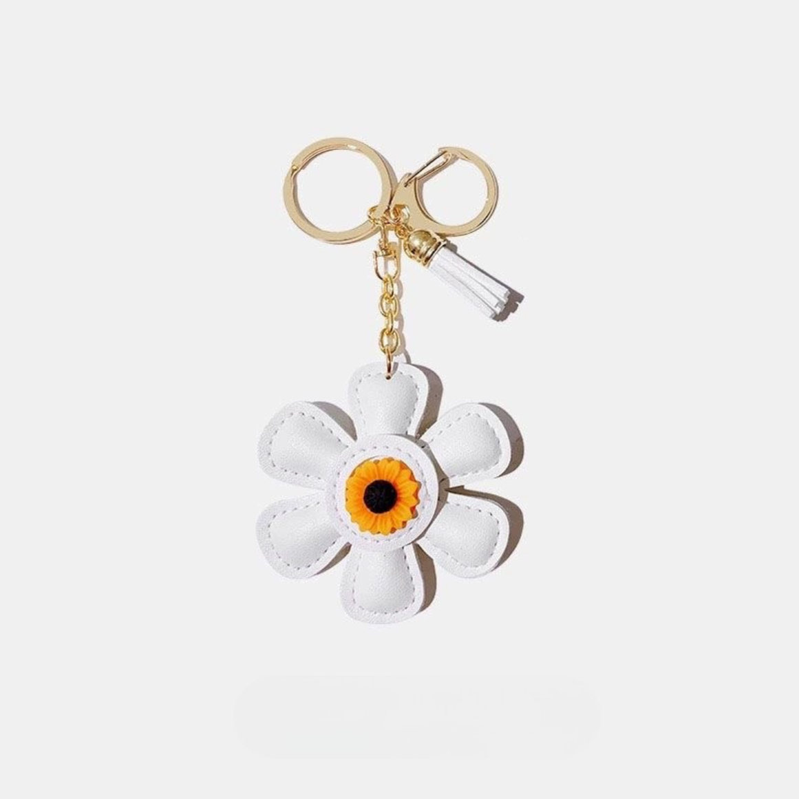 Cheerful Sunflower Bag Charms