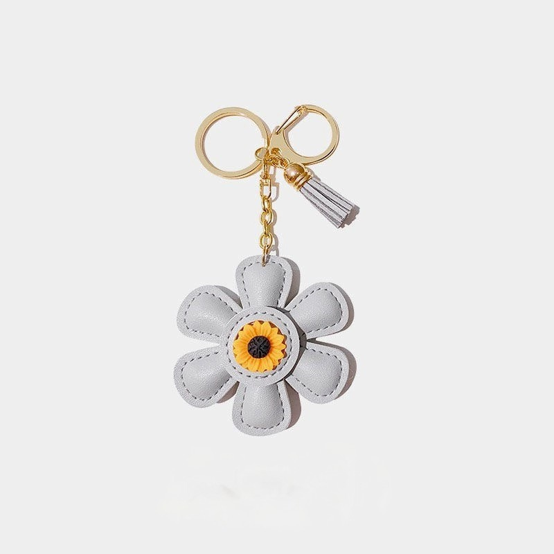 Cheerful Sunflower Bag Charms