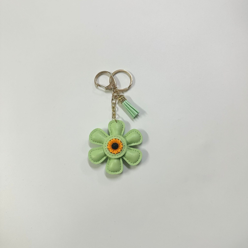 Cheerful Sunflower Bag Charms