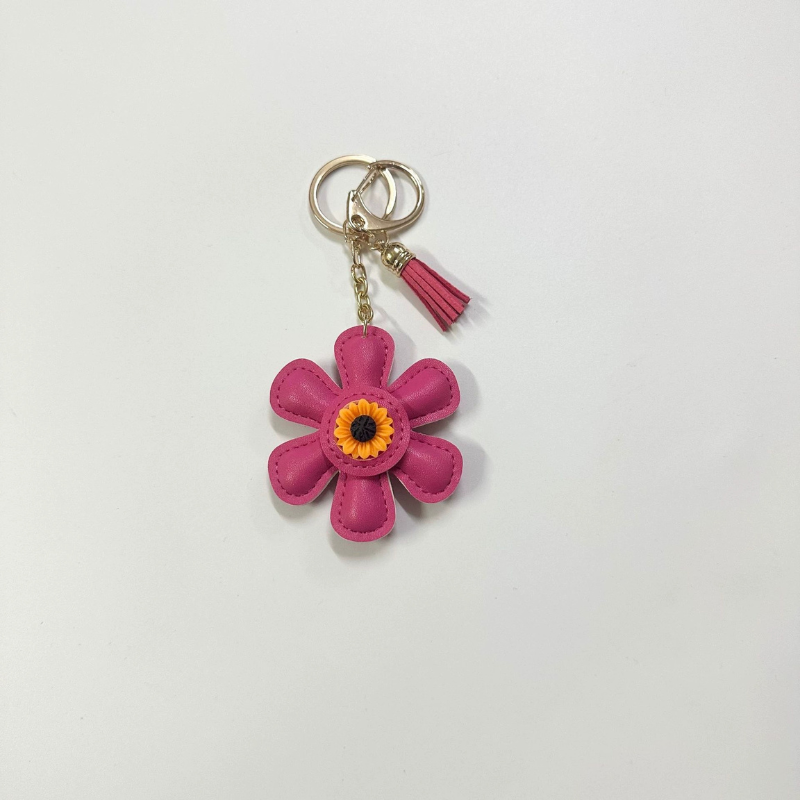 Cheerful Sunflower Bag Charms