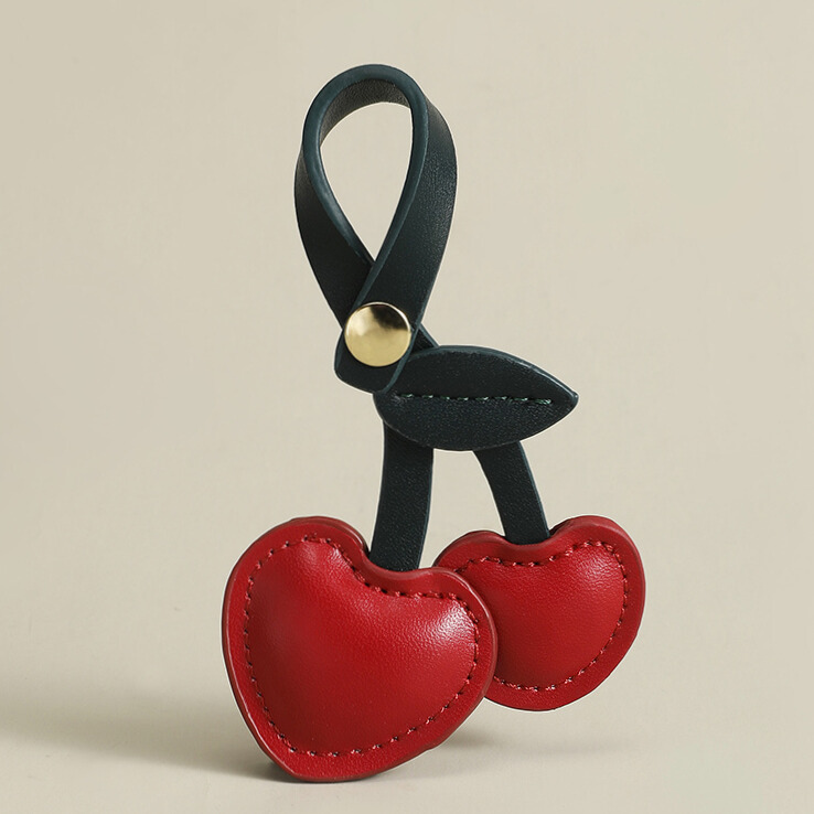 Cherry Duo Bag Charm