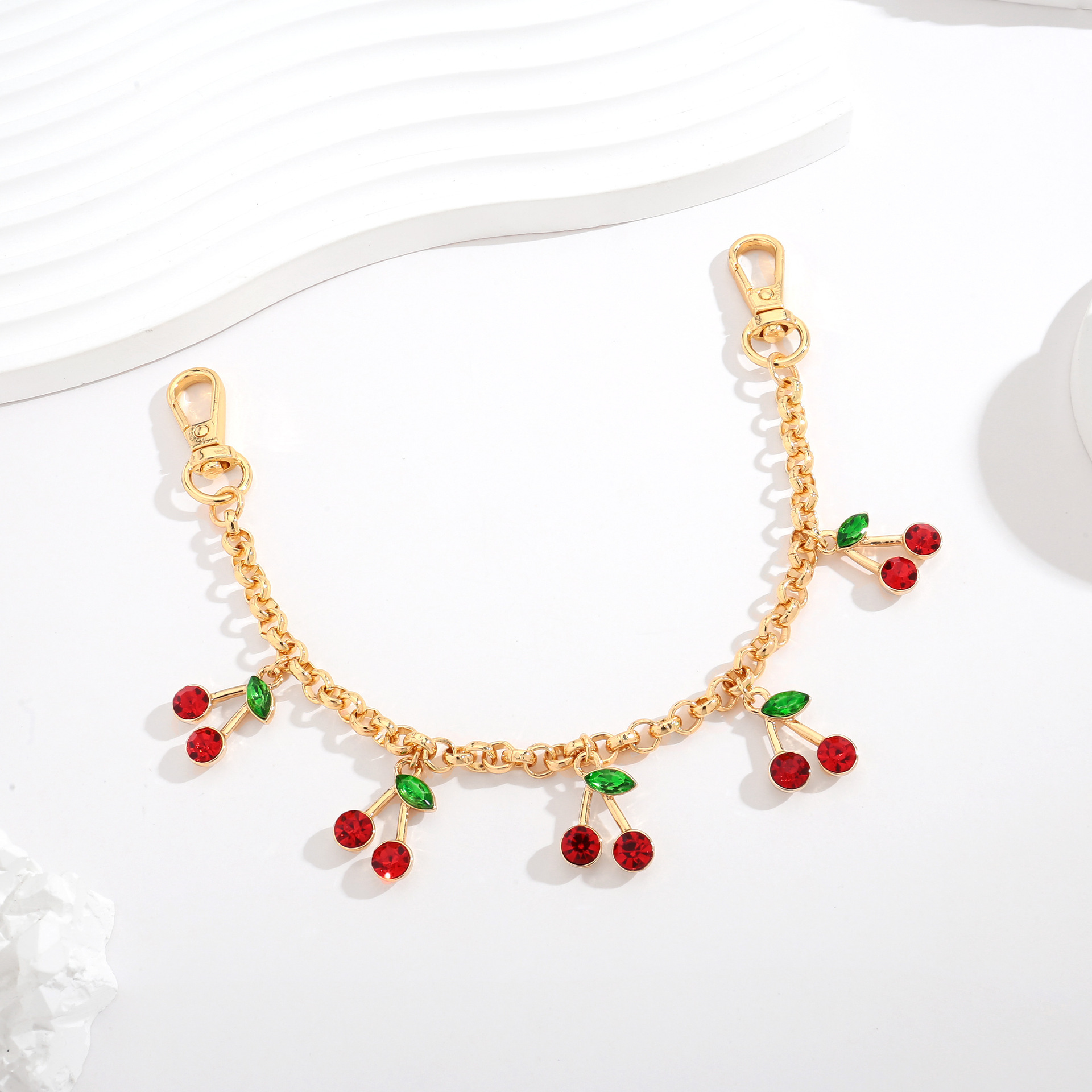 Sweet Cherry Bag Charm