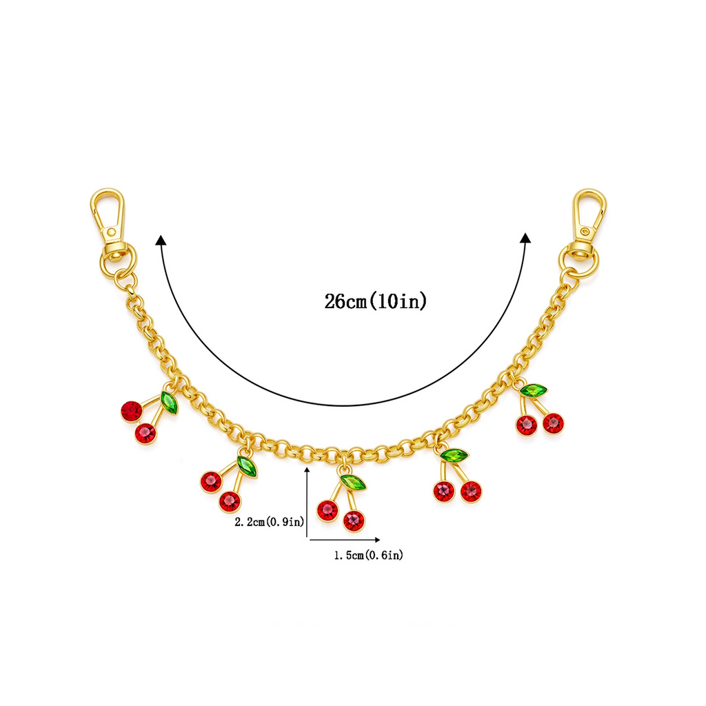 Sweet Cherry Bag Charm