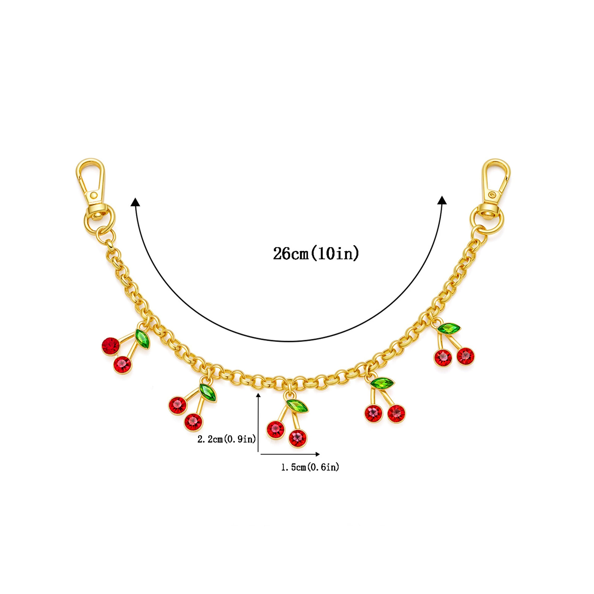 Sweet Cherry Bag Charm