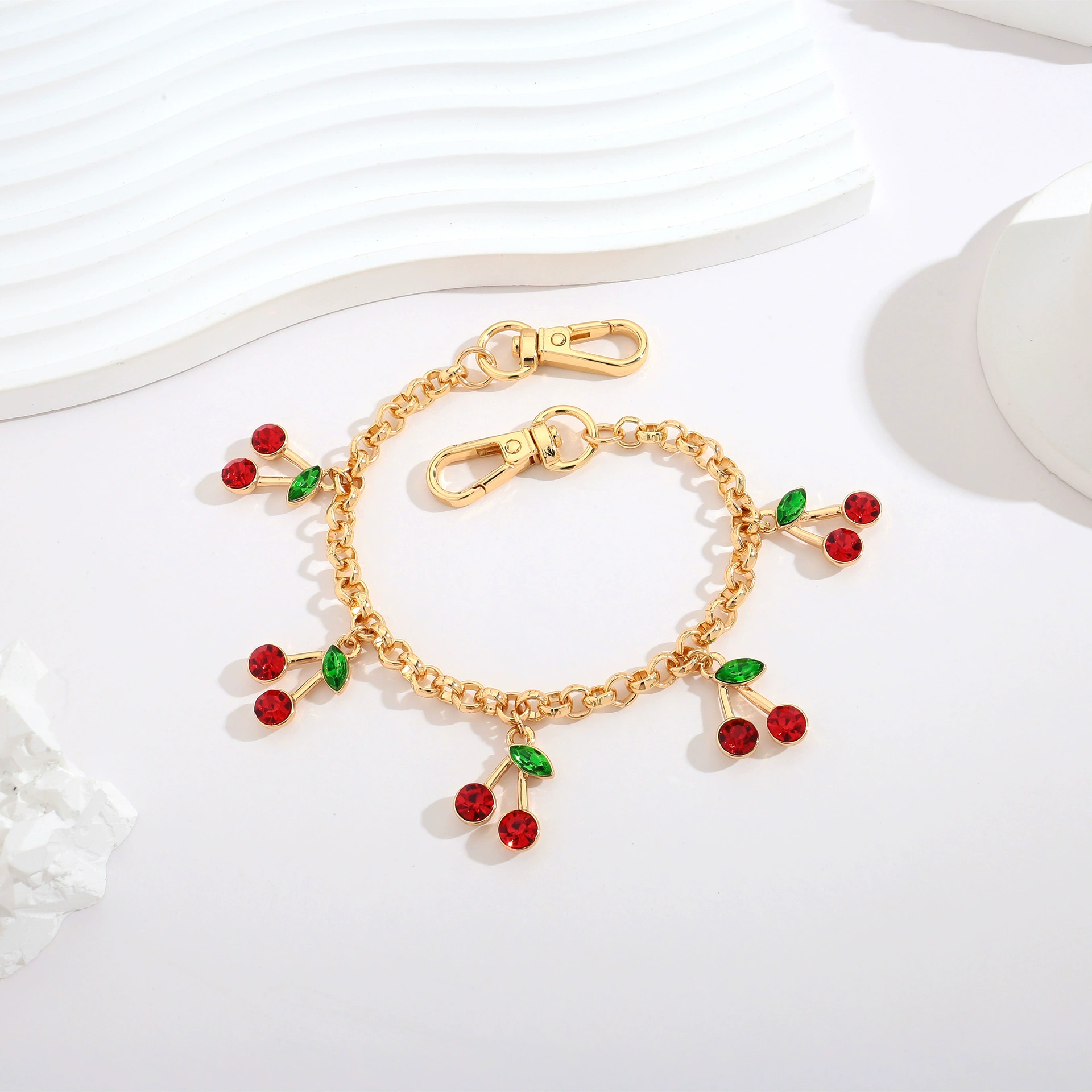 Sweet Cherry Bag Charm