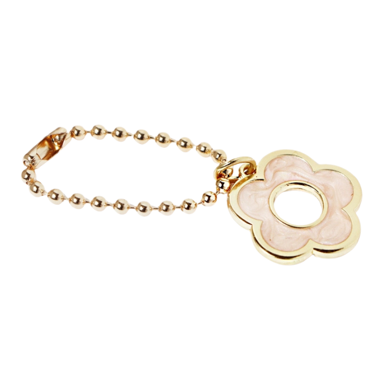 Chic Floral Bag Charms