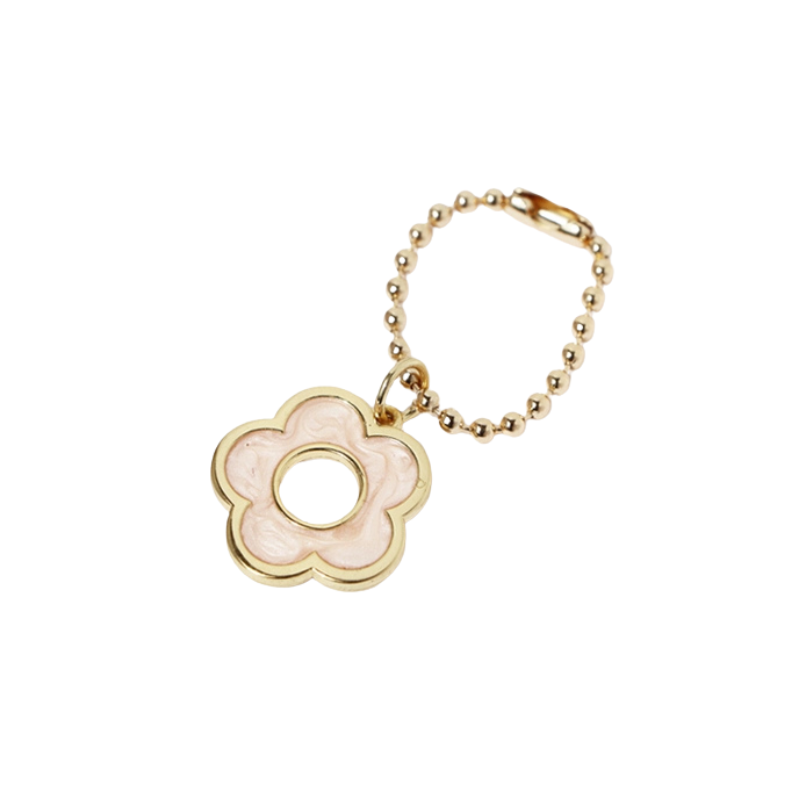 Chic Floral Bag Charms