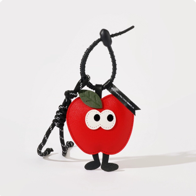 Christmas Apple Bag Charms
