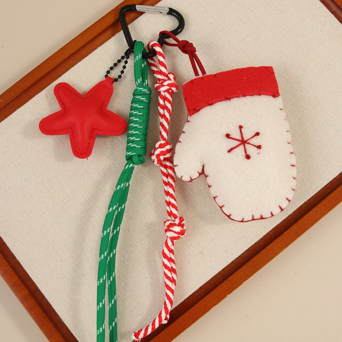 Christmas Felt Stocking Bag Charms