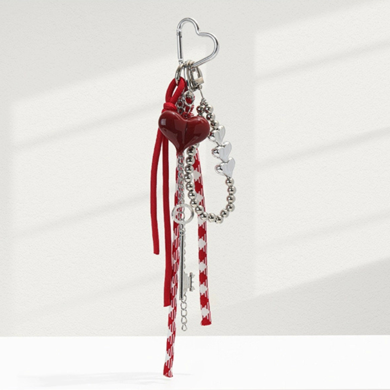 Christmas Festive Bow Bag Charms