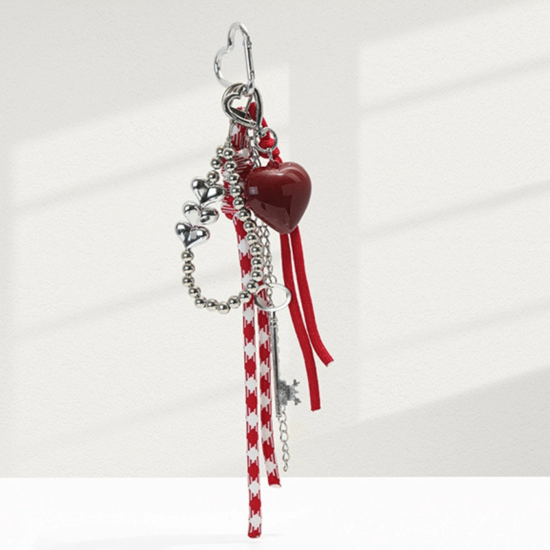 Christmas Festive Bow Bag Charms