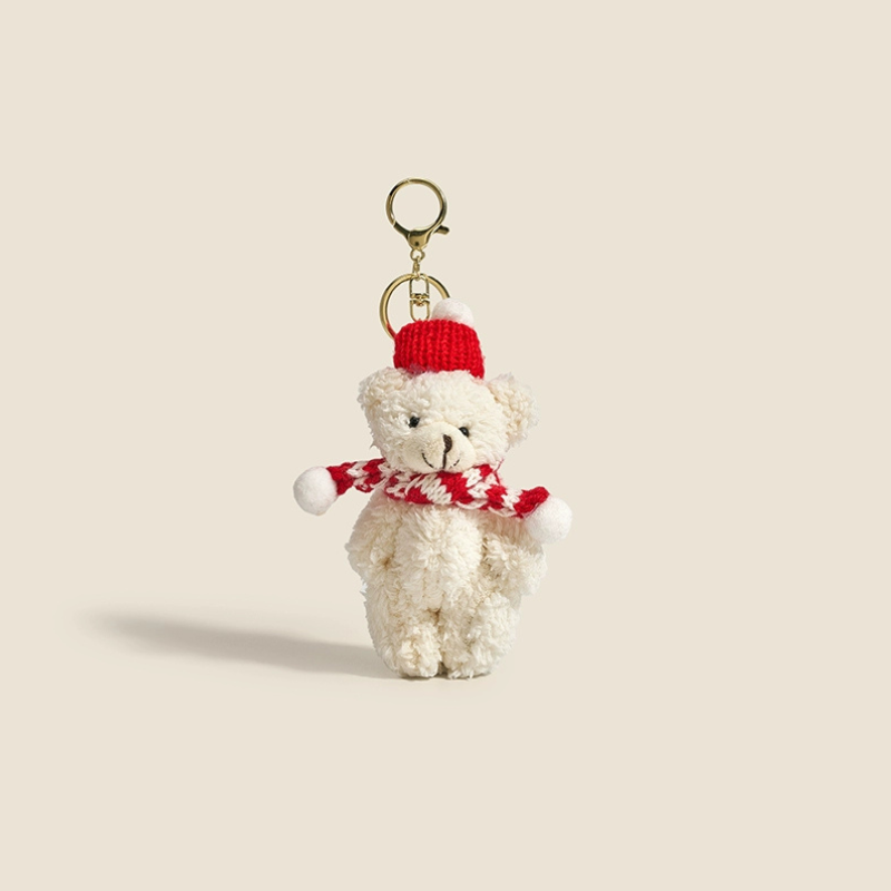 Christmas Little Bear Bag Charms