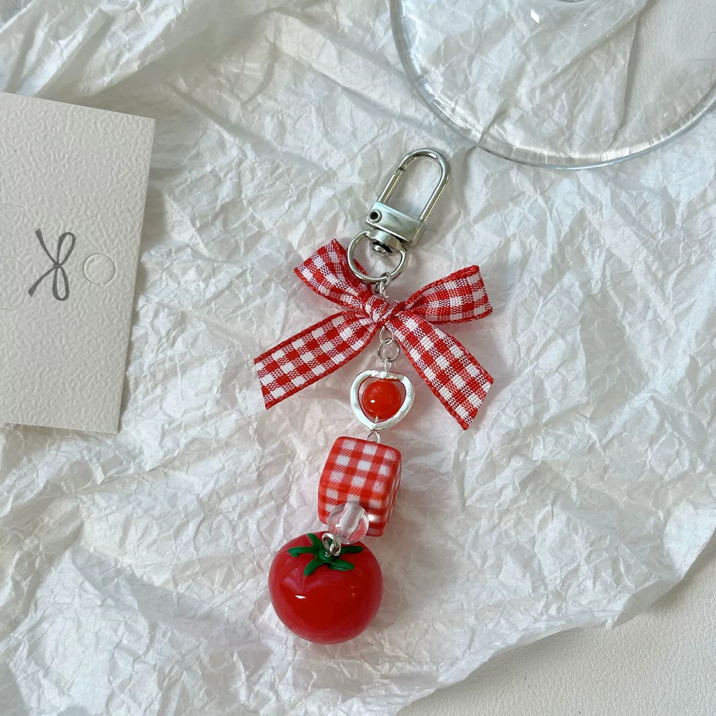 Christmas Tomato Bag Charms